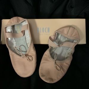 Bloch Pink Ballet Slippers